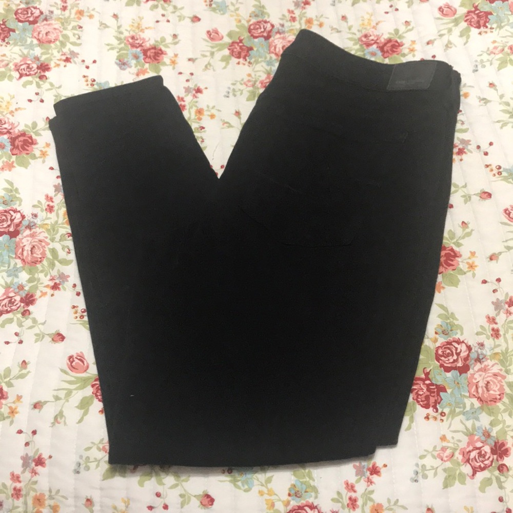 AE hi rise black jegging